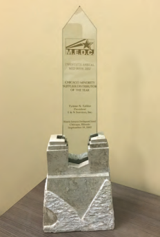 Chicago Minority Supplier/Distributor of The Year Award